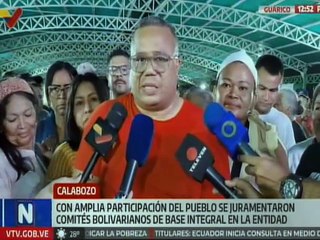 Guárico juramenta los Comités Bolivarianos de Base Integral