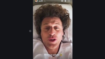 Rulo Schijman fue internado de urgencia: la inquietante foto desde la clínica