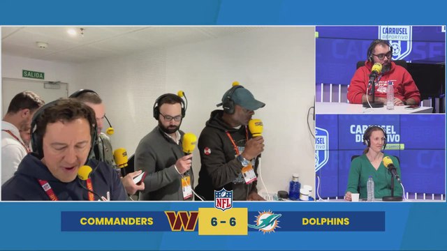 Así se narró en Carrusel Deportivo el primer touchdown de los Washington Commanders