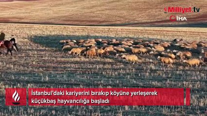 İstanbul’daki kariyerini bırakıp köye yerleşti! ‘Buradaki mutluluğu hiçbir şeye değişmem’
