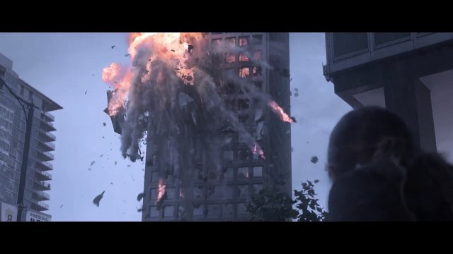 Godzilla (2014) 4K - Chaos in Chinatown Scene | Movieclips