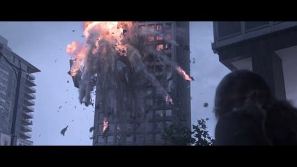 Godzilla (2014) 4K - Chaos in Chinatown Scene | Movieclips