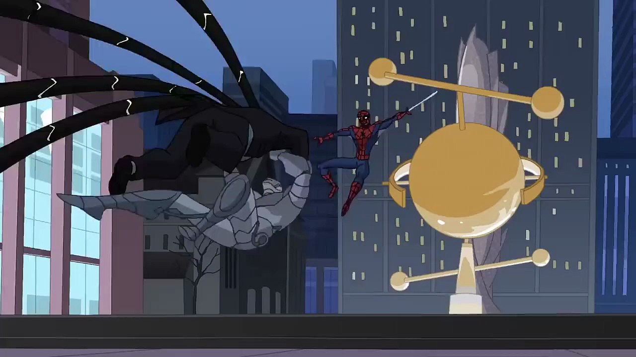 The Spectacular Spider-Man - Spider-Man vs. Silvermane, Doctor Octopus, and Tombstone (S2E10)