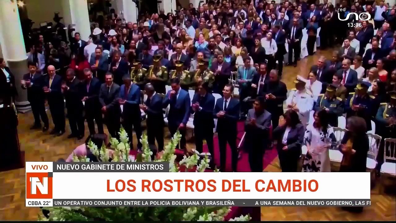 GABINETE DE RODRIGO PAZ