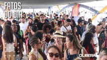 Turistas lotam terminal de Belém e Estação das Docas em dia sem agenda oficial da COP 30