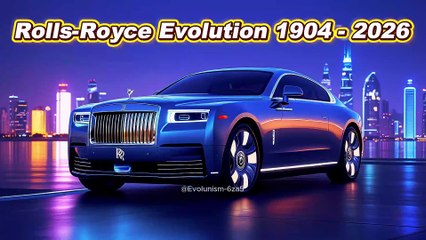 Rolls-Royce Evolution (1904–2026) ⚡ Most Dangerous & Luxury Transformation | Trending Viral