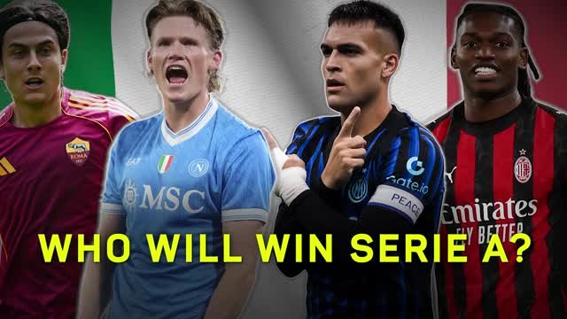 Serie A title race - five teams fighting for glory