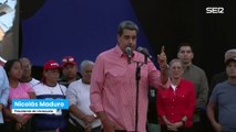 Nicolás MADURO, presidente de Venezuela, CANTA 'IMAGINE' de John Lennon en mitad de un MITIN