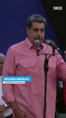 Nicolás MADURO, presidente de Venezuela, CANTA 'IMAGINE' de John Lennon en mitad de un MITIN