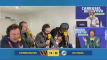 Así se narró el goal field que dio la victoria a los Miami Dolphins vs. Washington Commanders