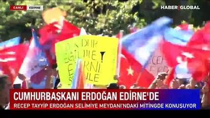 Cumhurbaşkanı Erdoğan: Provokasyonlarla olay çıkarıp şehirlerimizi karalıyorlar