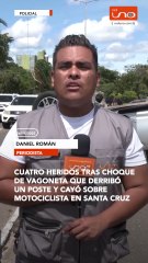 aparatoso accidente de tránsito en el segundo anillo