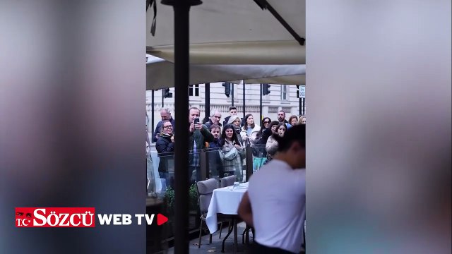 Nusret'e Londra'da yoğun ilgi