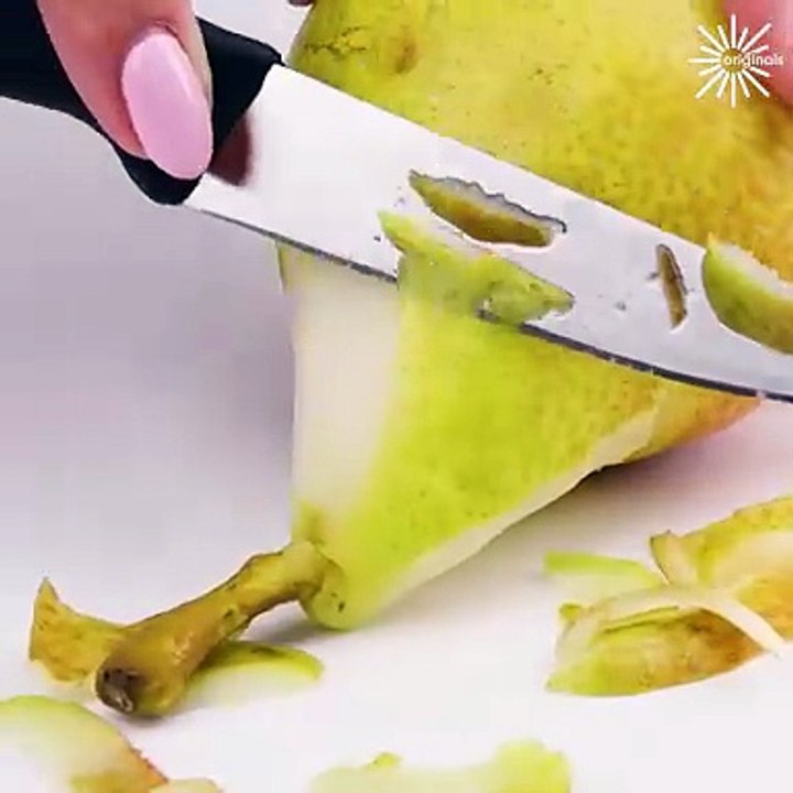 Creative artwork you can make with a pear & som...