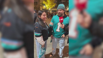 Miami Dolphins fans react to victory vs. Washington Commanders