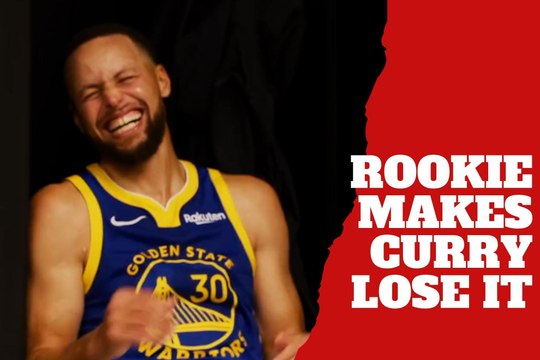 Warriors rookie describes Steph Curry talent in an unexpected way