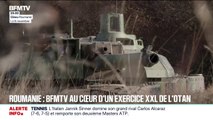 En Roumanie, les équipes de BFMTV ont pu assister à un exercice militaire géant de l'Otan