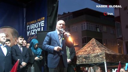 Bakan Soylu: "Bay Bay Kemal'e Togg arabasını verelim de arka iki tarafına Selo ile Apo'yu mu oturtsun?"