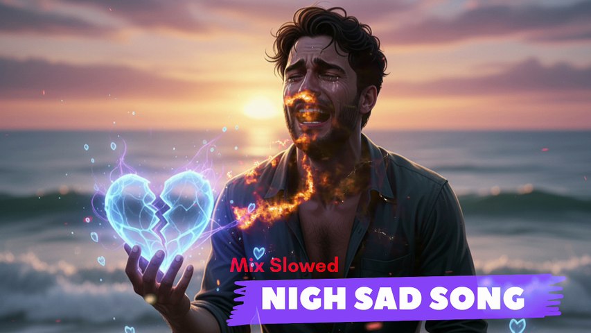 💔Broken Heart Night Song | Mix Lofi Song