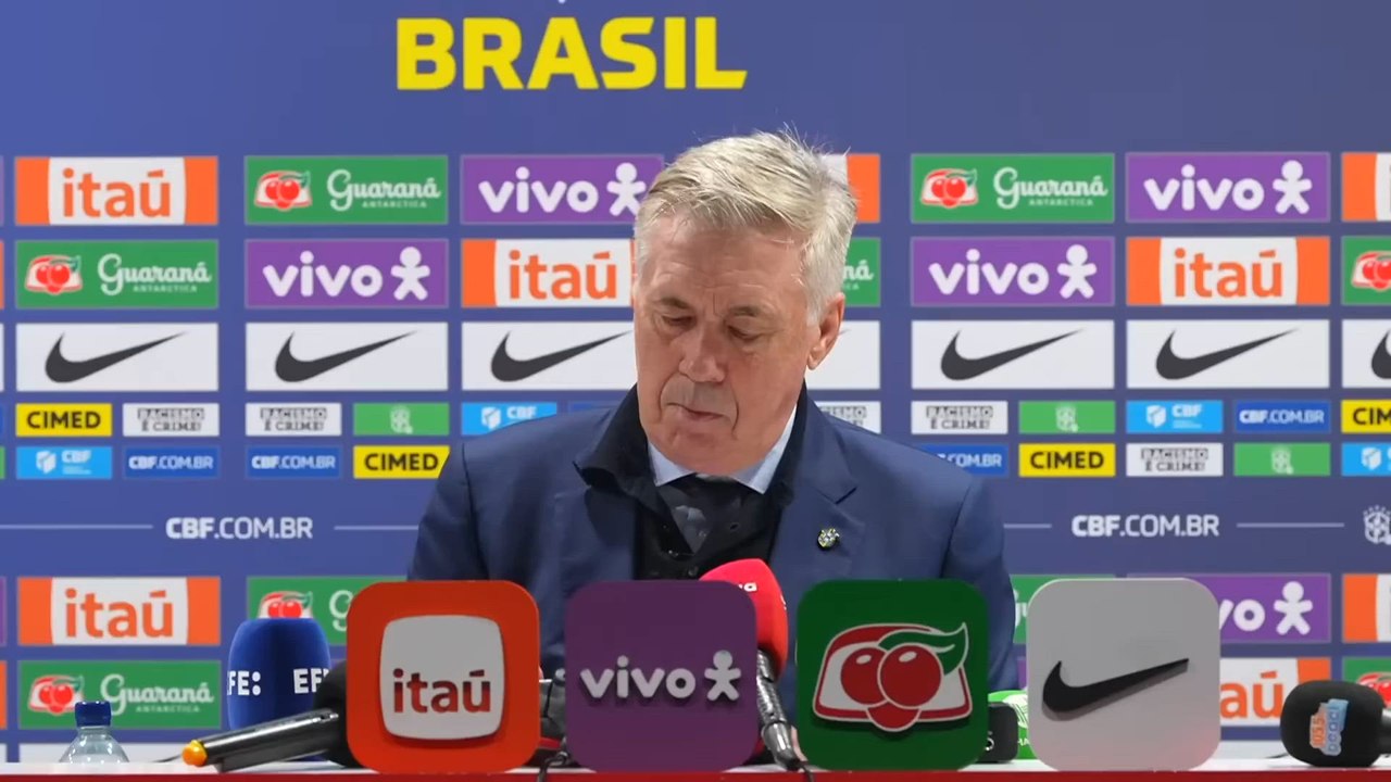Carlo Ancelotti, coletiva completa antes de Brasil – Tunísia