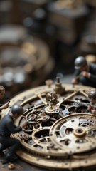 Tiny Workers Universe _ Miniature World Art