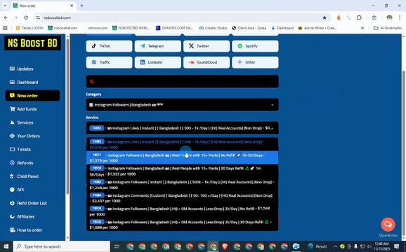 best SMM panel in Bangladesh | Buy Instagram Followers Bangladesh : NSBOOSTBD