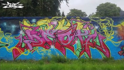 Graffiti Hall // HAMBURG Stellingen (Volksparkstraße) (Real Life Legendär  Graffiti  2025 Video )