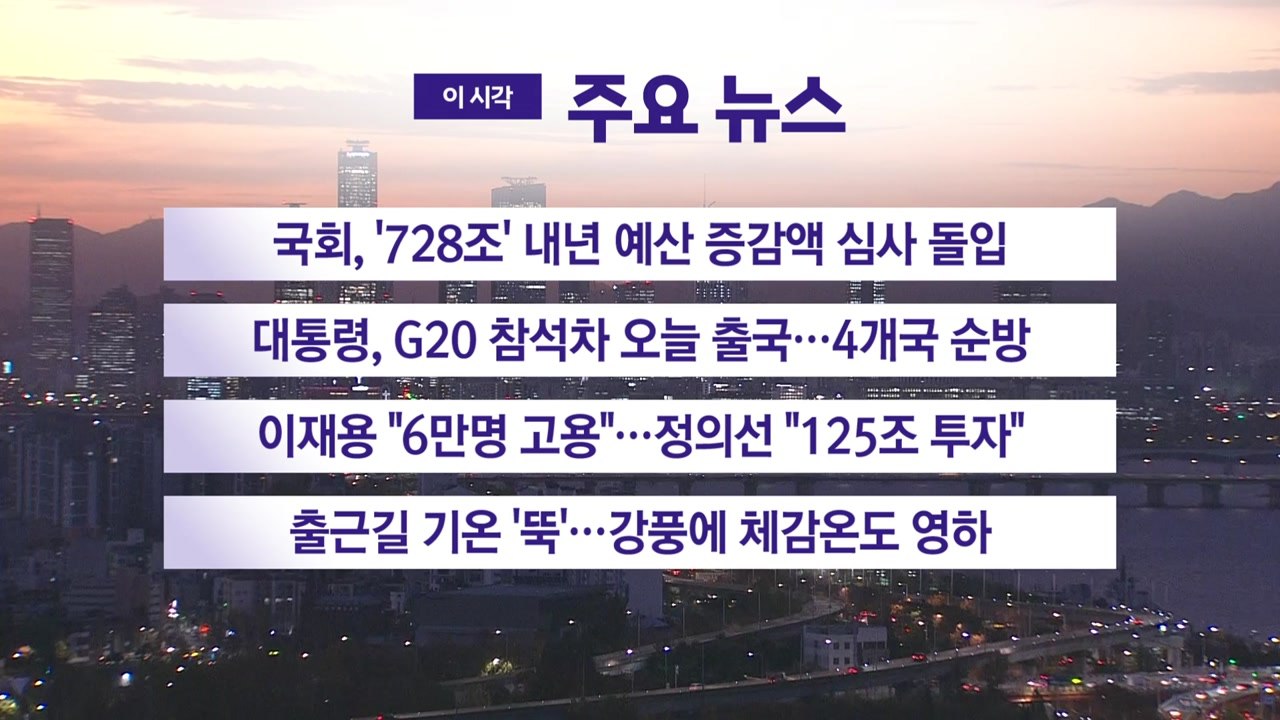 [YTN 실시간뉴스] 국회, '728조' 내년 예산 증감액 심사 돌입 / YTN