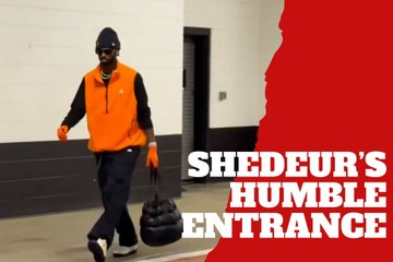 Shedeur Sanders enters Cleveland Browns stadium by himself amongst expectation