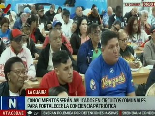 La Guaira | Realizan taller de alto nivel de formación política para la defensa integral de la nación