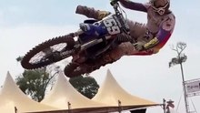 #1 Motocross Rider's Epic Air Trick! Watch This Stunt!