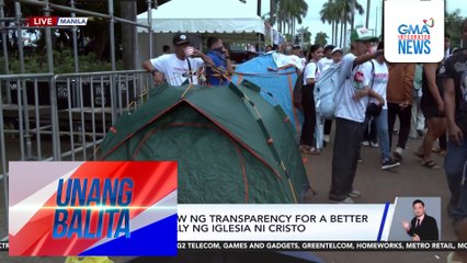 Ikalawang araw ng Transparency for A Better Democracy Rally ng Iglesia ni Cristo | Unang Balita