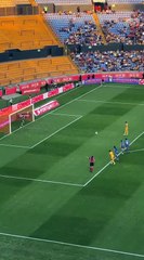 Jennifer Hermoso hace el 1-0 de Tigres