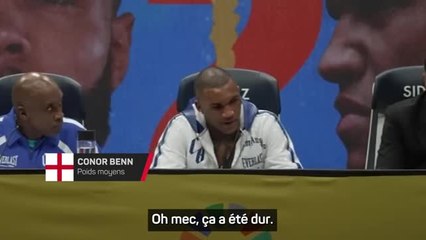 Poids moyens - Conor Benn, bouleversé après sa victoire : "Je crois que je vais rentrer chez moi et pleurer"
