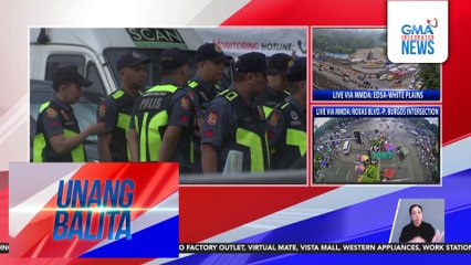 MPD – 16,000 pulisya, ipinakalat sa rally ng Iglesia ni Cristo; ipinatutupad ang maximum tolerance | Unang Balita