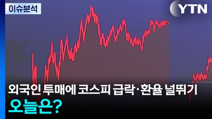 [뉴스UP] 외국인 투매에 코스피 급락·환율 널뛰기...오늘은? / YTN