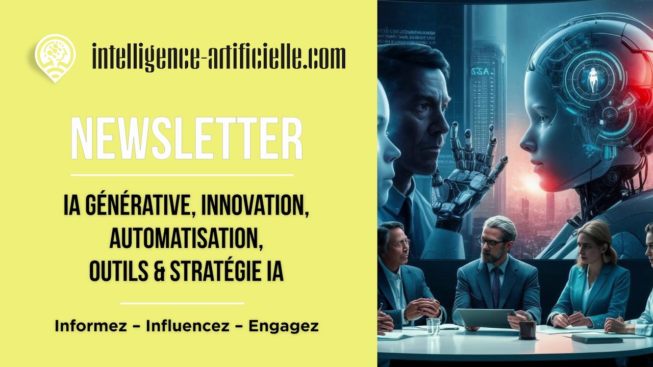 INTELLIGENCE-ARTIFICIELLE.COM : La newsletter de référence orientée cas d’usage, solutions IA et impact business
