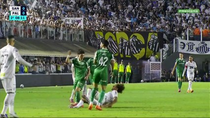 Santos x Palmeiras (Campeonato Brasileiro 2025 13ª rodada) 2° tempo