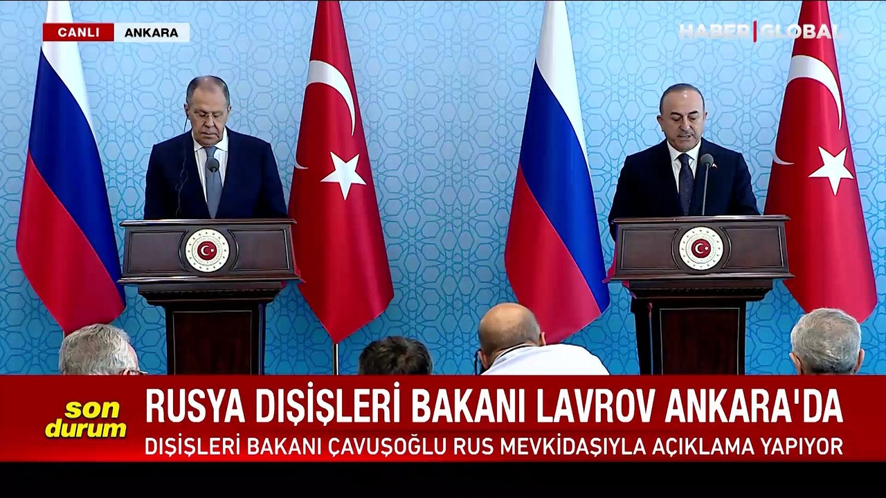 Çavuşoğlu ve Lavrov'dan ortak açıklama! Suriye ile normalleşme, Rusya - Ukrayna savaşı ve Tahıl Koridoru mesajları...