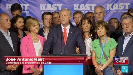 José Antonio Kast: "la elección presidencial en primera vuelta ya está resuelta"