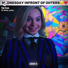 Only Uncle Fester Made Her Smile 😭❤️ #wednesdayaddams  #edit