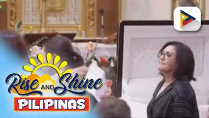 Ilang personalidad, nagdaratingan na sa burol ni Presidential Legal Counsel at dating Senate President Juan Ponce Enrile - report ni Gab Villegas