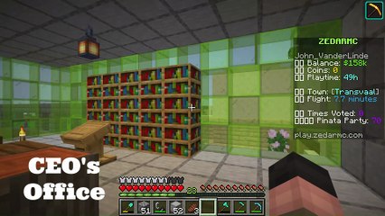 Minecraft Zedar - Skyscraper build tour