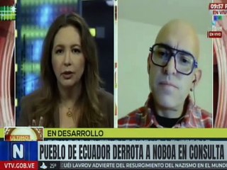 Pueblo ecuatoriano dice “NO” y derrota a Noboa en la Consulta Popular 2025