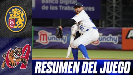 Resumen del juego Leones del Caracas vs Tigres de Aragua | 16 de noviembre de 2025