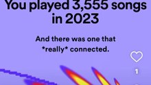 Spotify listening from 2024