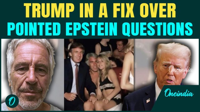 Trump Deflects Epstein Emails as ‘FAKE NEWS’ | Lashes out at Democrats as SCANDAL Explodes | Watch