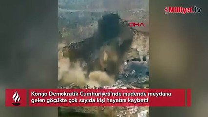 Kongo Demokratik Cumhuriyeti'nde madende göçük!