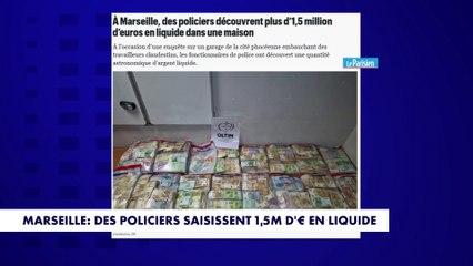 Marseille : des policiers saisissent un million et demi d'euros en liquide
