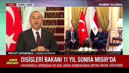 11 yıl sonra bir ilk! Türkiye ve Mısır'dan ortak açıklama: İki ülke ilişkilerini üst düzeye çıkaracağız